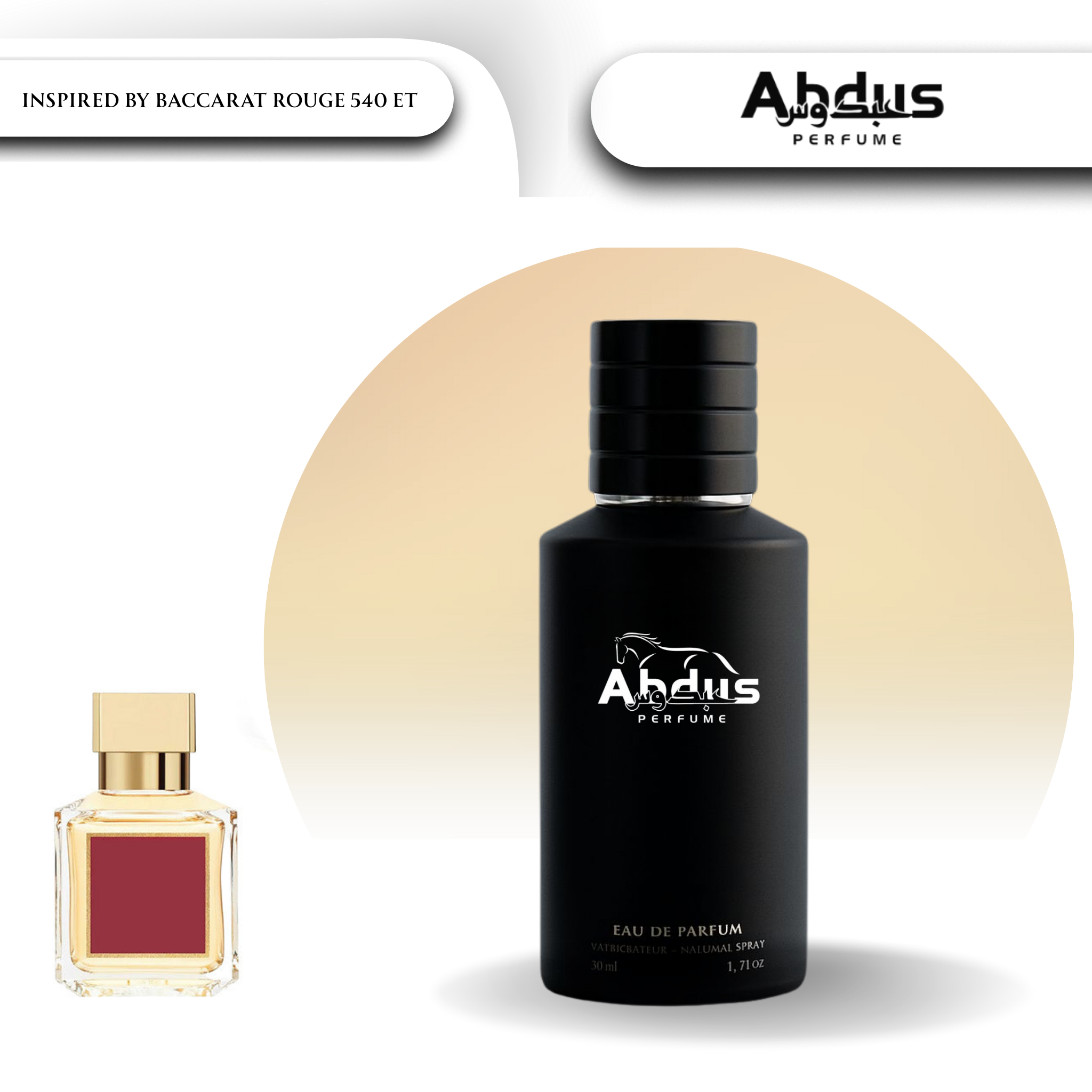 Inspired by Baccarat Rouge 540